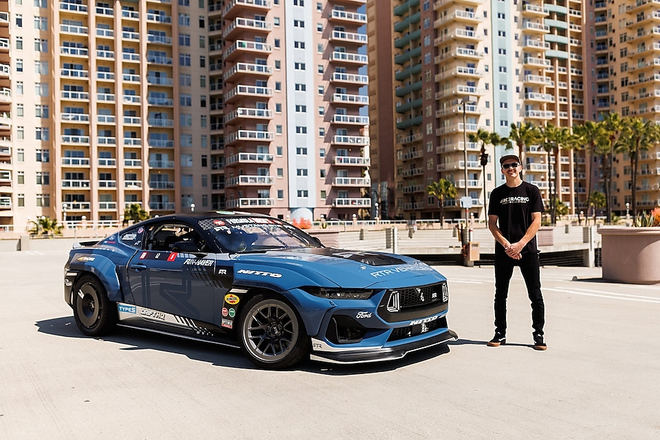 ADAM LZ WITH HIS 2023 RTR VEHICLES FORD MUSTANG RTR SPEC 5-FD