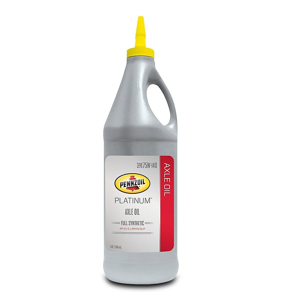 Pennzoil Platinum Full Synthetic 75W-140 Axle Oil 1 QT Bottle