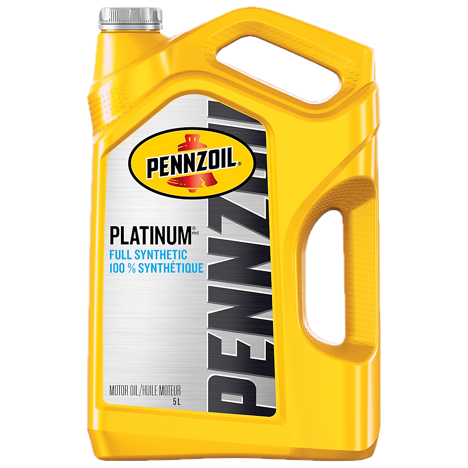 Pennzoil Platinum Full Synthetic Motor Oil 5 L Bottle