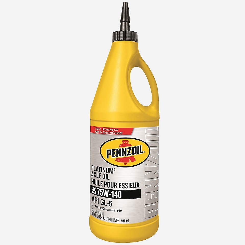 Pennzoil Platinum Full Synthetic 75W-140 Axle Oil 946 mL Bottle