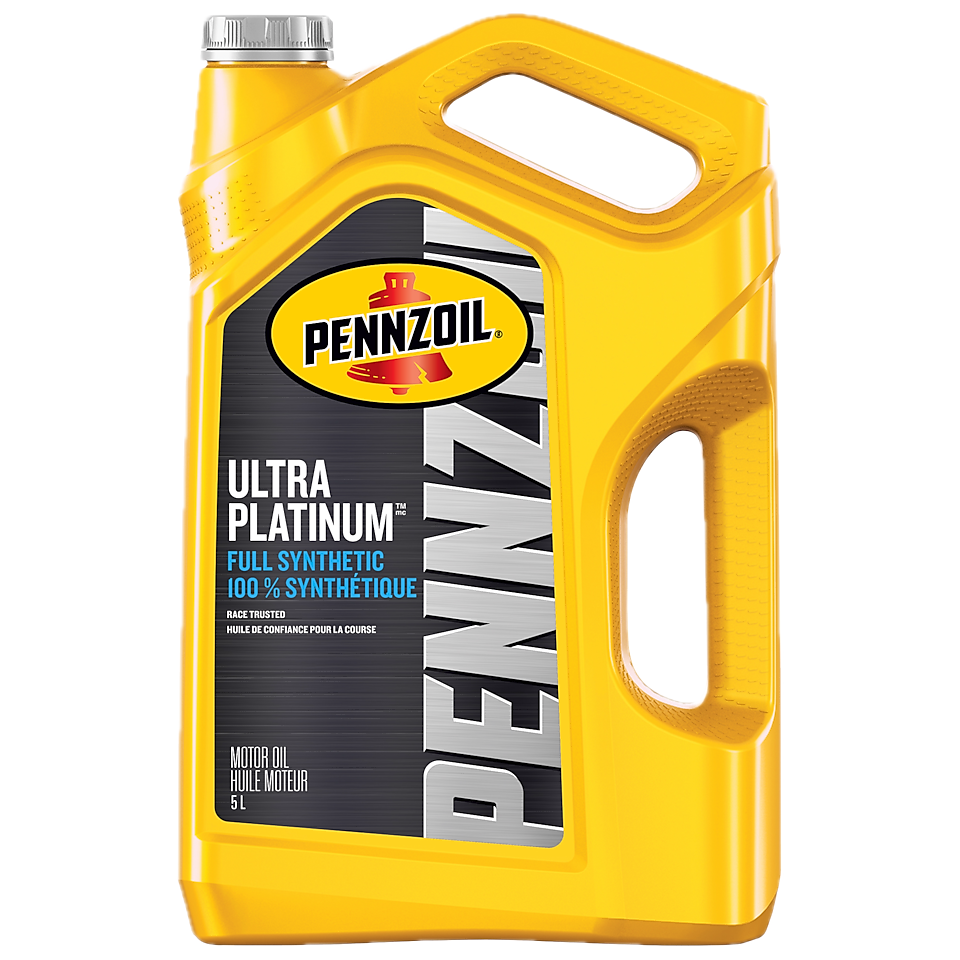 Pennzoil Ultra Platinum Full Synthetic Motor Oil 5 L Bottle