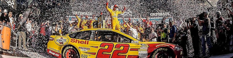 It's been a career year for Joey Logano. 