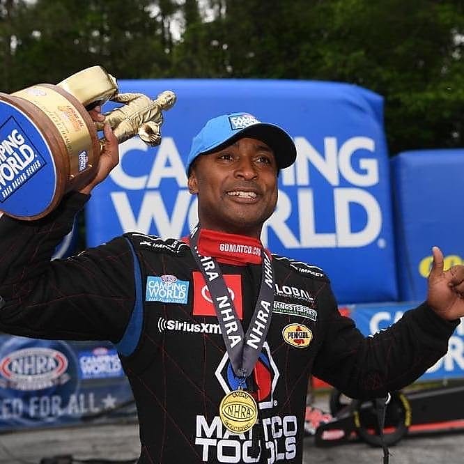 Top Fuel driver, Antron Brown