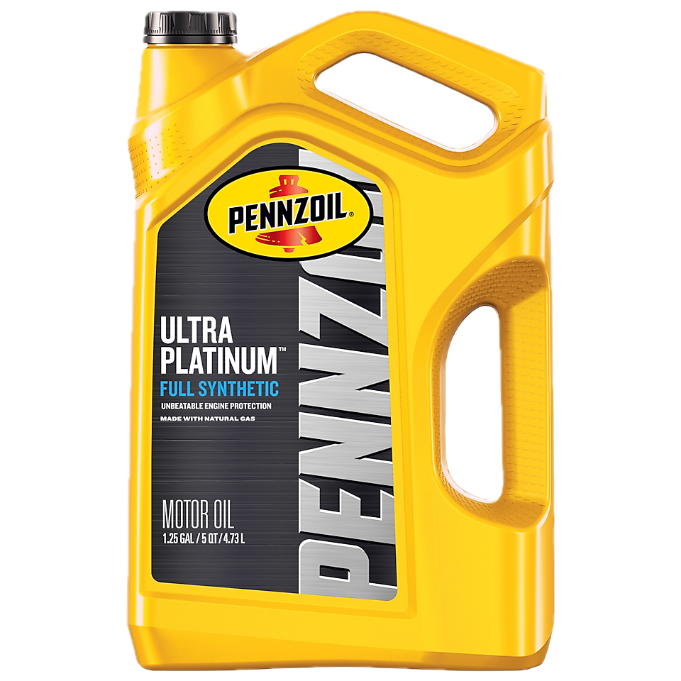 Pennzoil Ultra Platinum Full Synthetic Motor Oil 5 QT Bottle