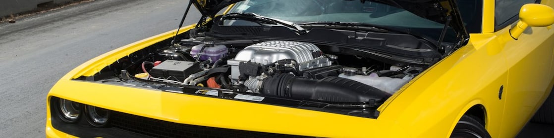 Pennzoil Hellcat Hood Open