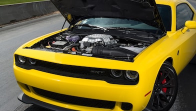 Pennzoil Hellcat Hood Open
