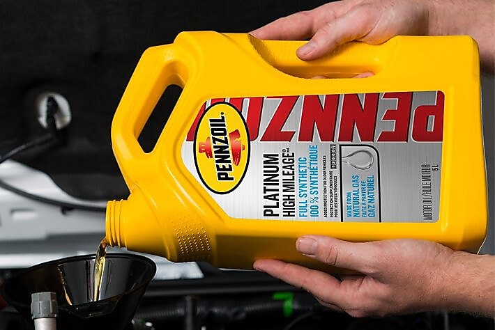 PENNZOIL OFFERS A VARIETY OF MOTOR OILS, INCLUDING A HIGH-MILEAGE MOTOR OIL