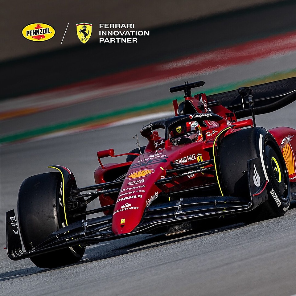 Shell, Pennzoil Power Scuderia Ferrari Performance Gain
