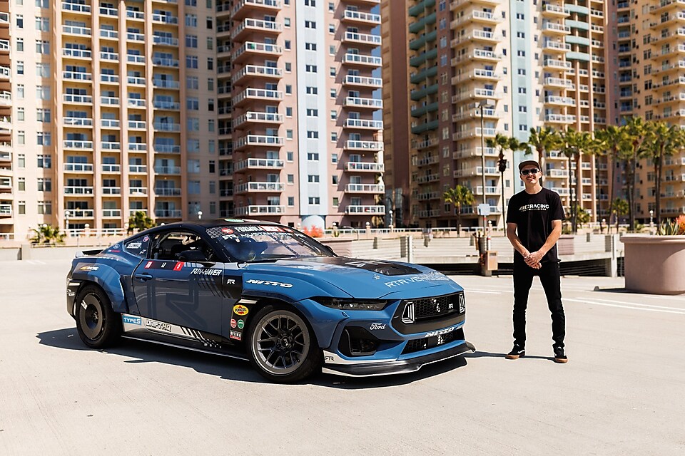 ADAM LZ WITH HIS 2023 RTR VEHICLES FORD MUSTANG RTR SPEC 5-FD