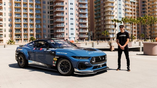 Adam Lz With His 2023 Rtr Vehicles Ford Mustang Rtr Spec 5-Fd