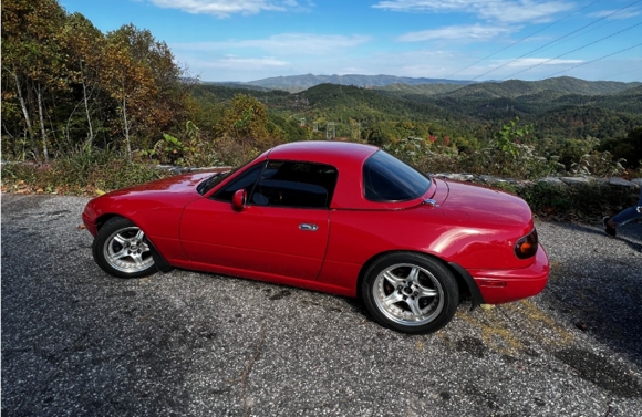 His grandmother’s Mazda Miata would become Chelsea DeNofa’s favorite collector car of all time.