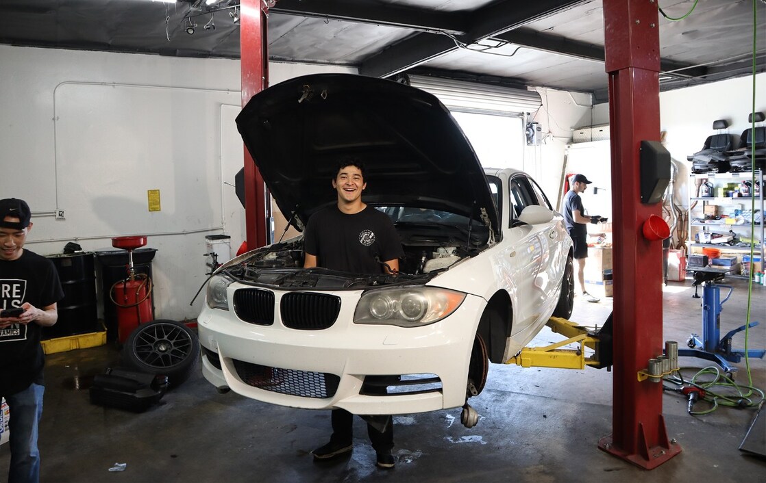 Get Inside Estevan’s Garage