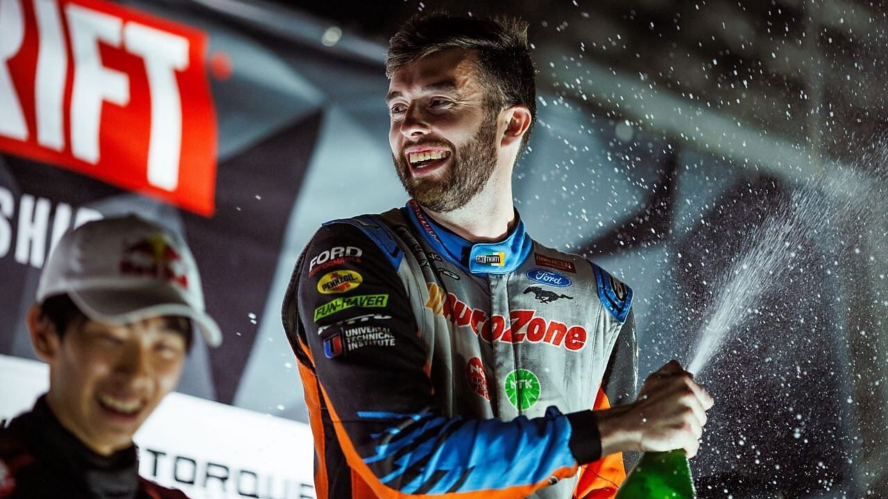 Reflect on Deane’s DRIFT passion and commitment to pursue excellence as he celebrates a big 2024 Formula DRIFT win.