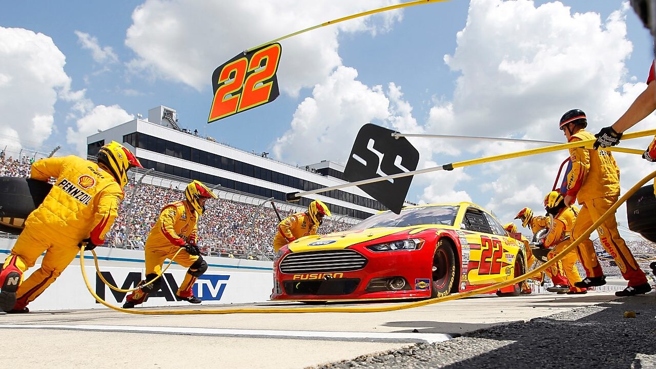Pennzoil Joey Logano Pit Stop Nascar Racing