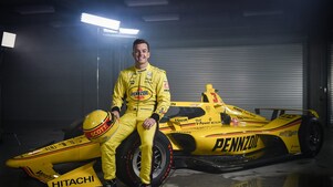 back of Scott McLaughlin