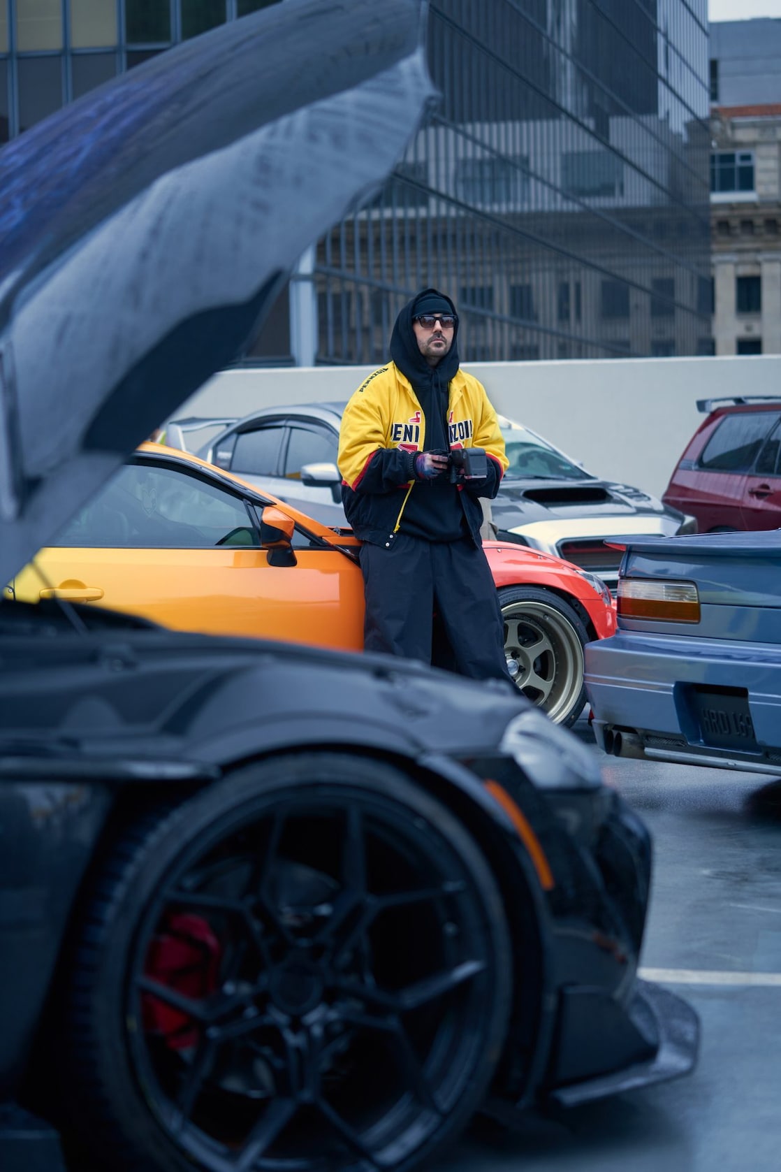 Photographer 13thWitness brings a visual storytelling lens to the campaign, capturing the soul of JDM car culture in Los Angeles.