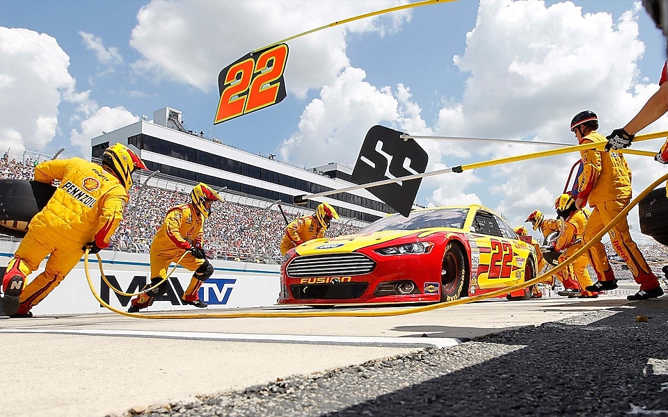 Pennzoil Joey Logano Pit Stop Nascar Racing