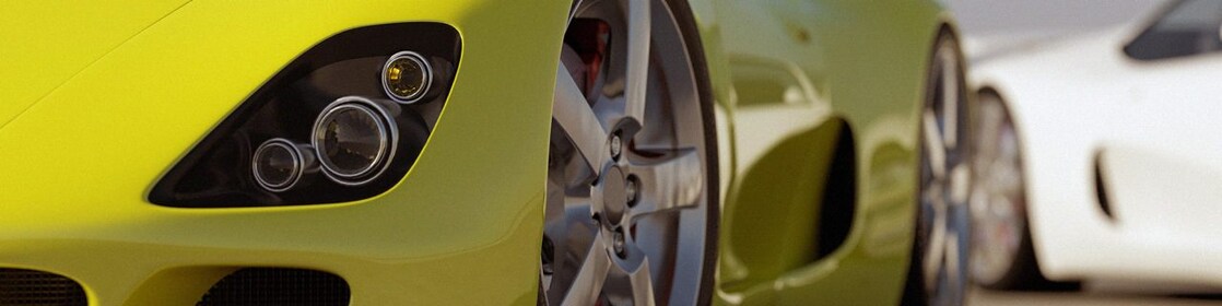 Pennzoil Parked Sports Car