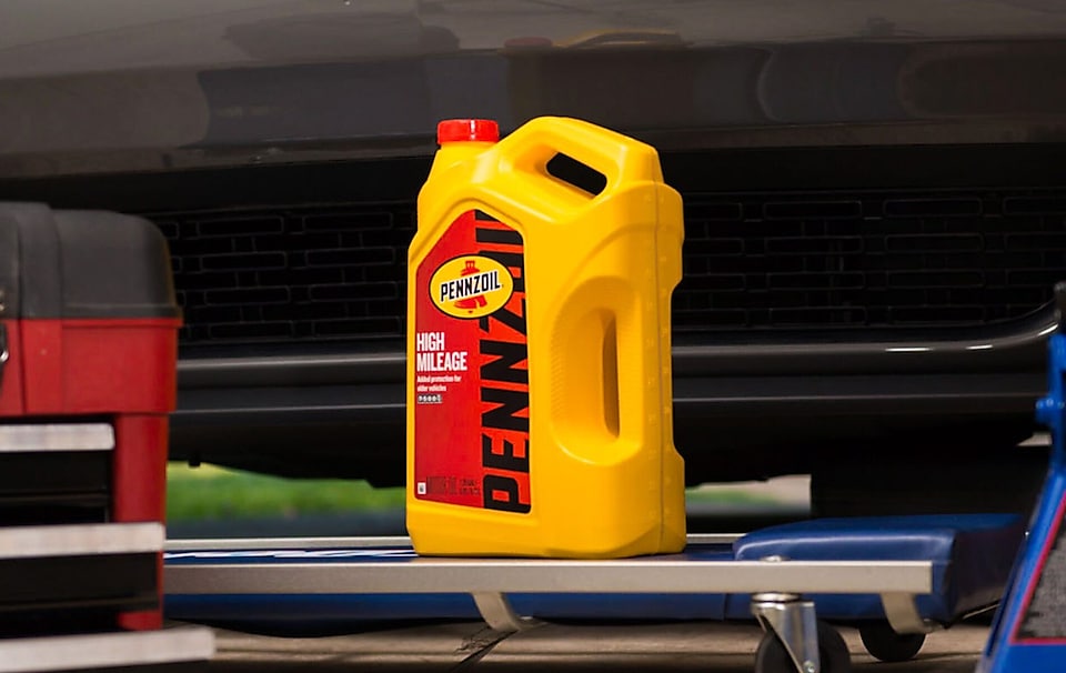 Pennzoil® Oil For High Mileage -Synthetic Blend