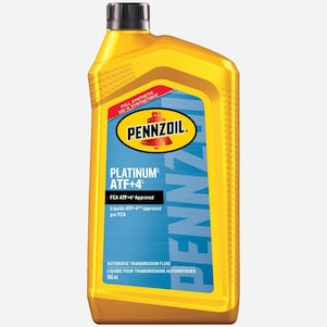 Pennzoil Platinum ATF + 4 Full Synthetic Automatic Transmission Fluid 946 mL Bottle