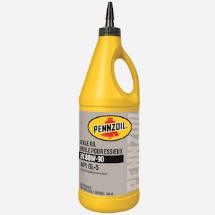 Pennzoil 80W-90 Axle and Gear Oil 946 mL Bottle