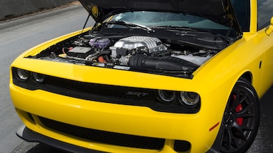 hellcat hood open