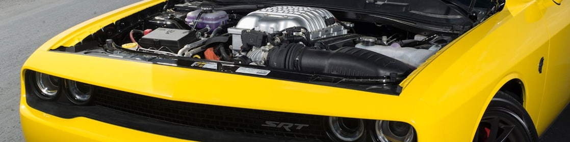 Pennzoil Hellcat Hood Open