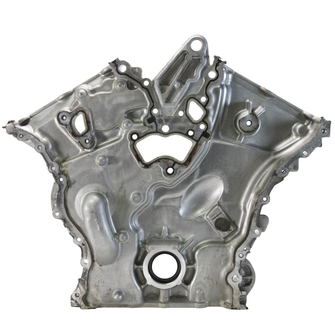 Timing chain cover pulled from a taxi engine using Pennzoil Ultra Platinum for 120,000 miles with a 10,000 ODI.