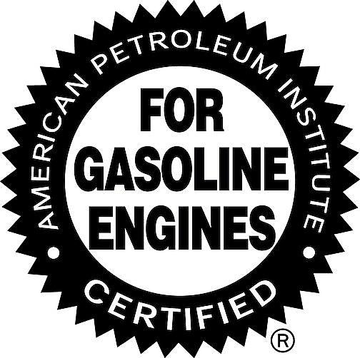 gas engine SAE badges