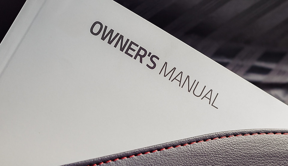 image of owner's manual