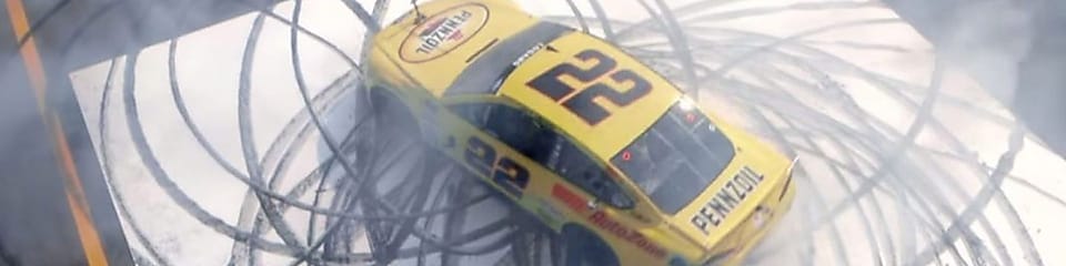 Joey Logano Pennzoil Driving After Win