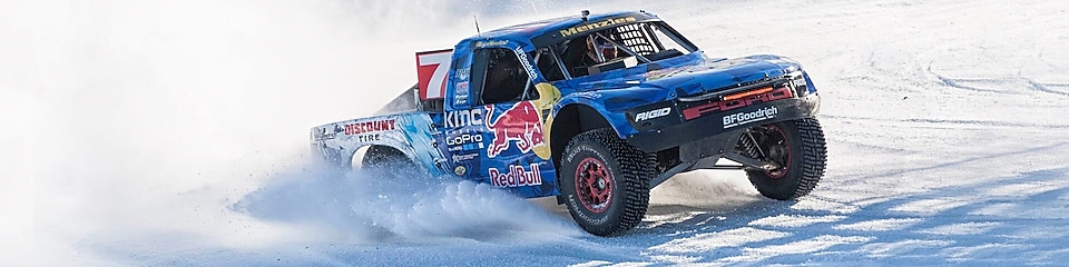 Bryce Meznies in Red Bull Frozen Rush. 