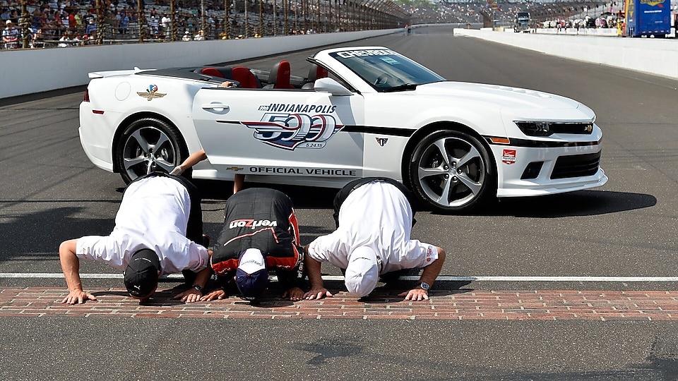 Roger Penske at the Indy 500