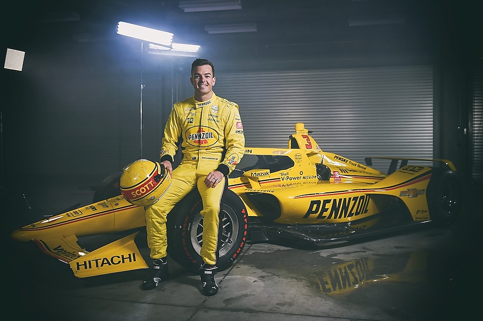 Pennzoil “Yellow Submarine” driver, Scott McLaughlin