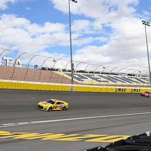 Racing car closeup