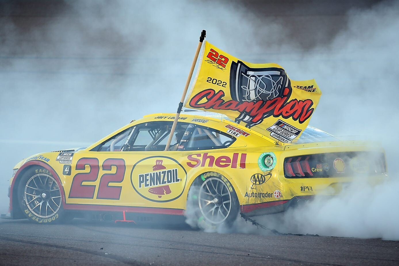 NASCAR Champion Joey Logano Pennzoil