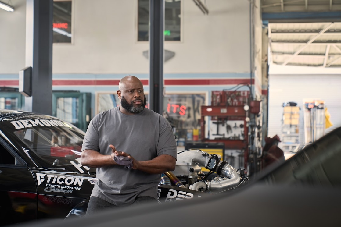 The power and precision behind Demonology’s Dodge Demon, emphasizing the role of Pennzoil in high-stakes racing.