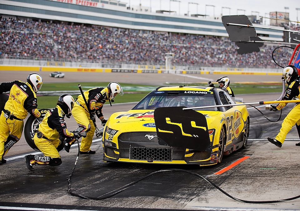 Pennzoil Joey Logano Pit Stop Nascar Racing