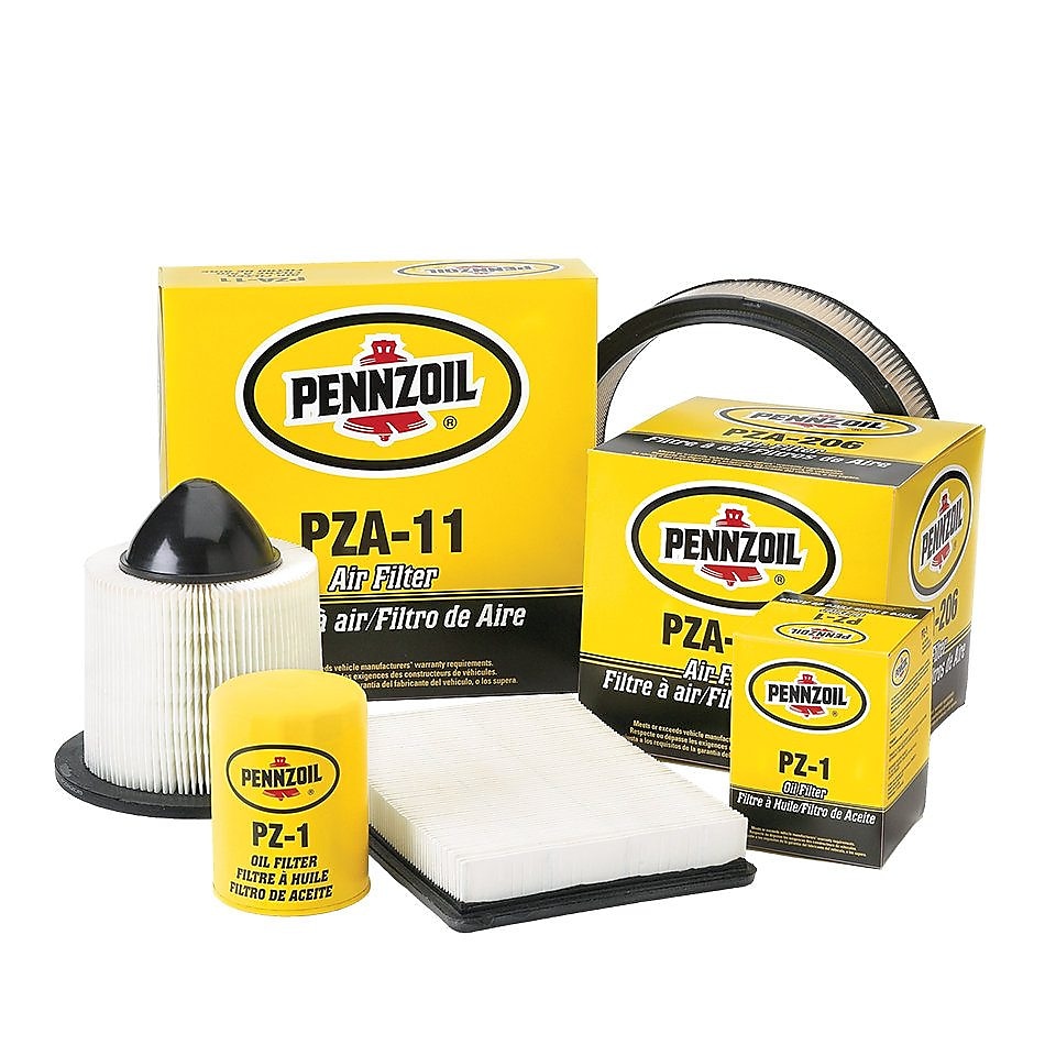 Pennzoil Family of Oil and Air Filters
