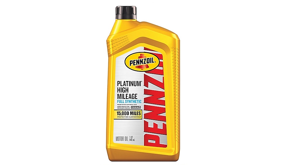 Pennzoil Platinum® High Mileage Full Synthetic Motor Oil