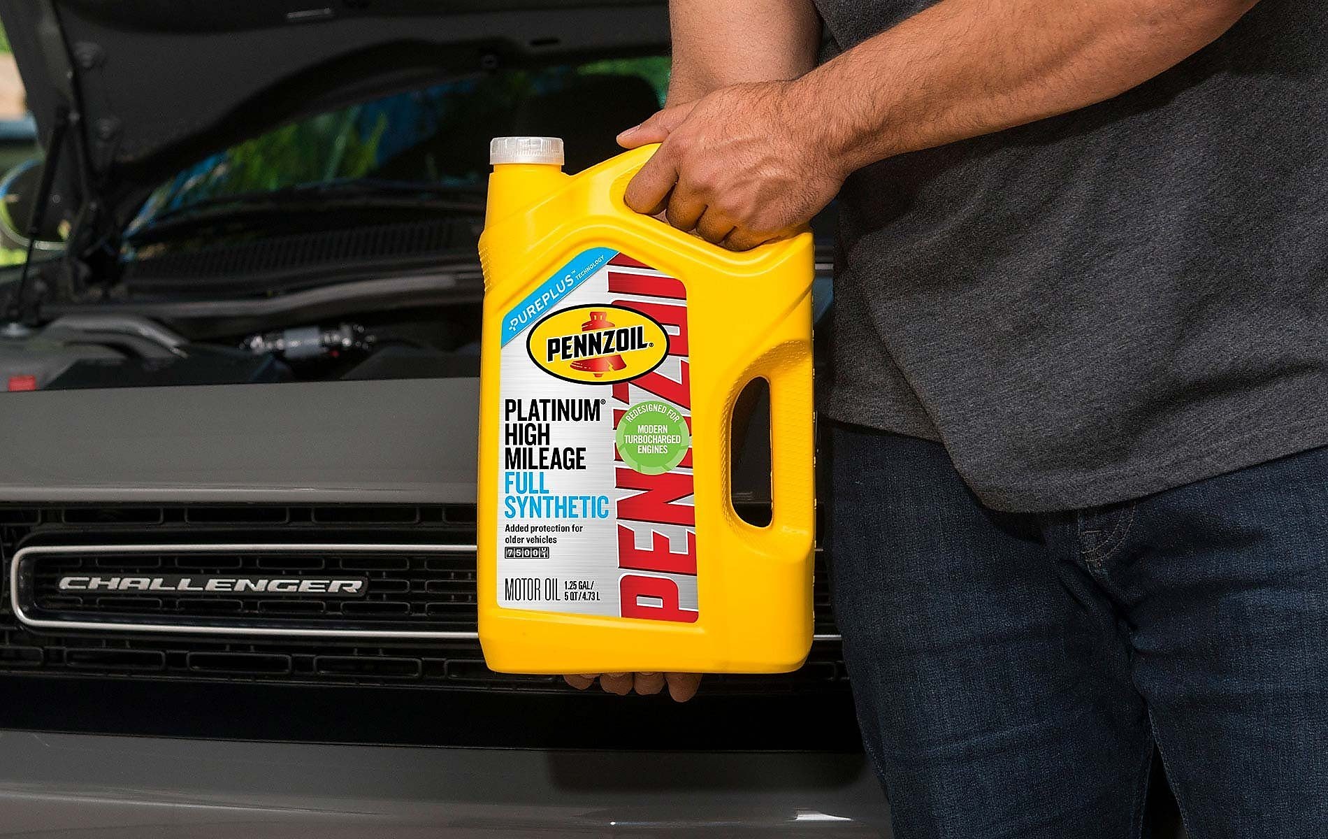 Pennzoil Platinum High Mileage Motor Oil Pennzoil