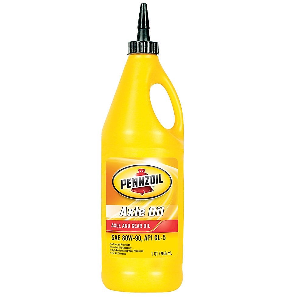 Pennzoil Axle and Gear Oil 1 QT Bottle