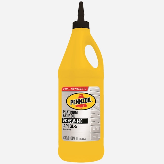 Pennzoil Platinum Full Synthetic 75W-140 Axle Oil 1 QT Bottle