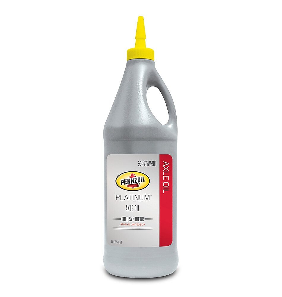 Pennzoil Platinum Full Synthetic 75W-90 Axle Oil 1 QT Bottle