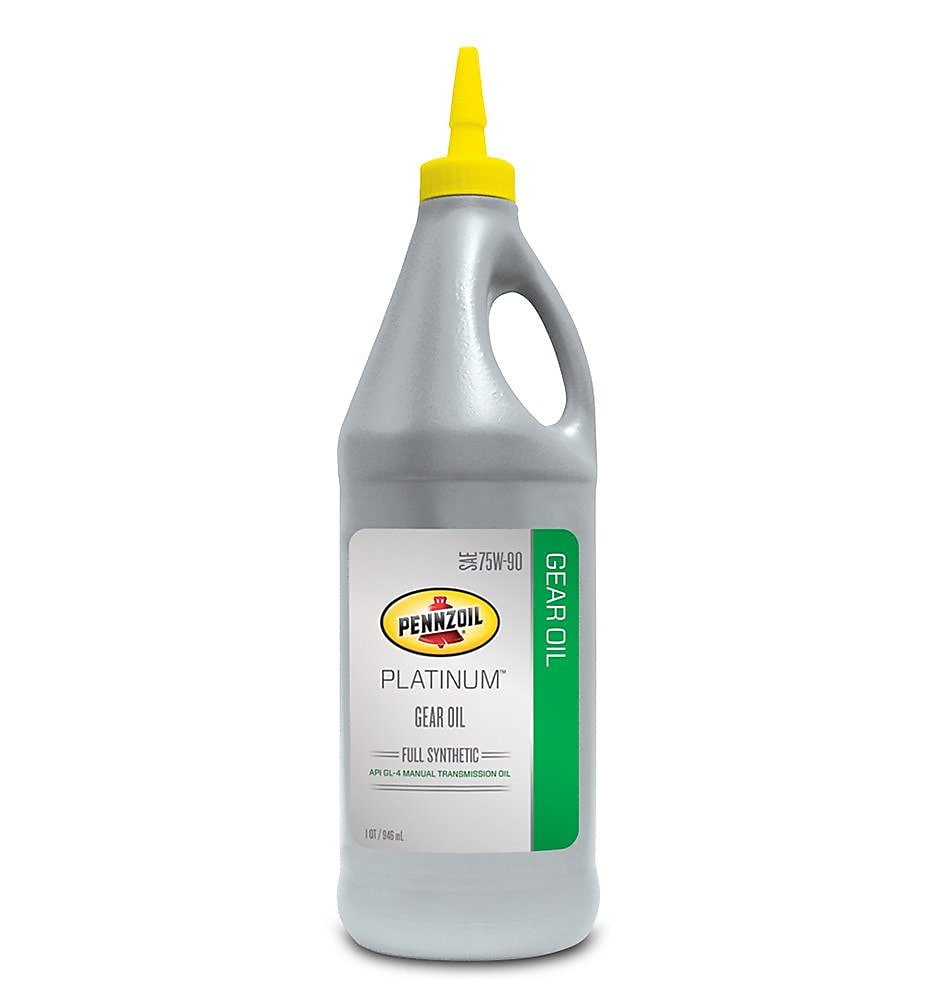 Pennzoil Platinum Full Synthetic 75W90 Gear Oil 1 QT Bottle