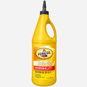 Pennzoil Axle and Gear Oil 1 QT Bottle
