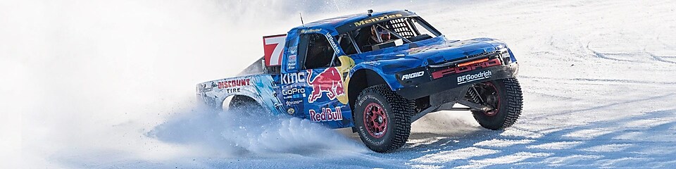 Bryce Menzies à Red Bull Frozen Rush. 