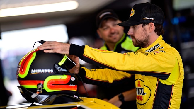Ryan blaney conduit la ford mustang no. 12 à la nascar cup series