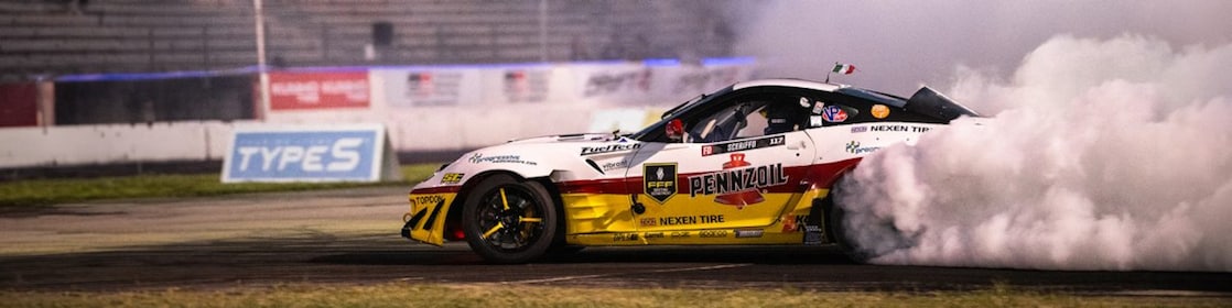 Le drift 101 avec Federico Sceriffo, propulsé par Pennzoil