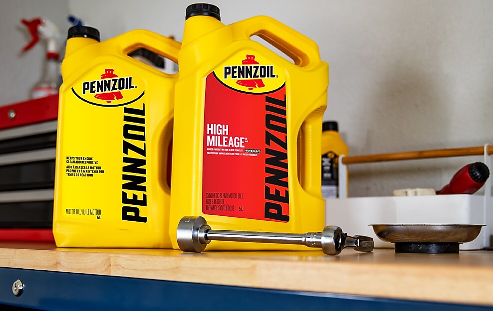 Pictogramme de bouchon de réservoir d’huile Pennzoil